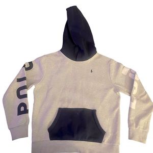Polo by Ralph Lauren grey/blue hoodie in boys LRG